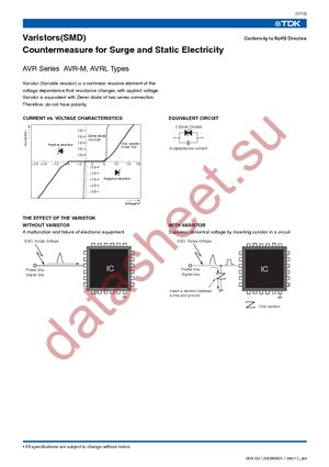 AVR-M1608C120MT2AB datasheet  